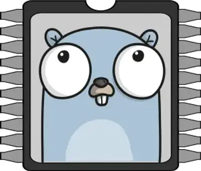 A glittering, brightly colored logo